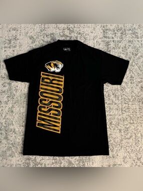 Champs Missouri Tigers Black Tee Size Small